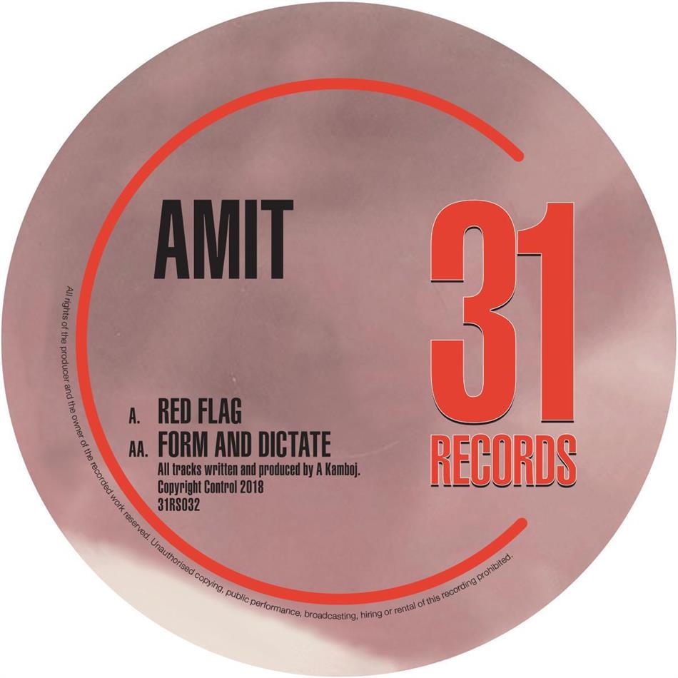 Amit - Red Flag / Form And Dictate LP