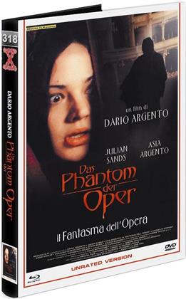 Das Phantom der Oper - Il fantasma dell'opera (1998) (Grosse Hartbox, Cover A, Eurocult Collection, Limited Edition, Uncut, Unrated, Blu-ray + DVD)