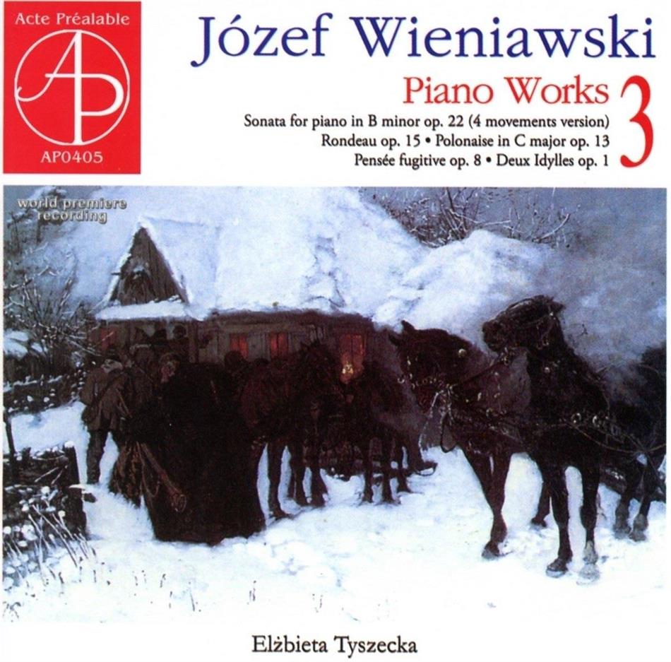 Elzbieta Tyszecka & Jozef Wieniawski - Klavierwerke Vol. 3