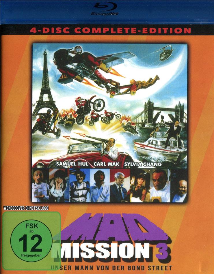 Mad Mission 3 - Unser Mann in der Bond Street (1984) Complete Edition, 2 Blu-ray + 2 DVD