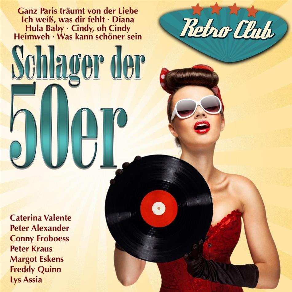 Schlager Der 50er - Retro Club 2 CDs