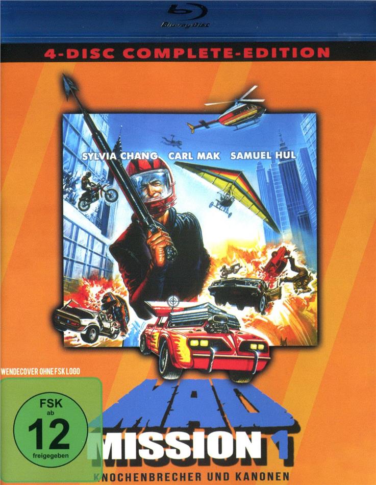 Mad Mission 1 - Knochenbrecher und Kanonen (1982) Complete Edition, 2 Blu-rays + 2 DVDs