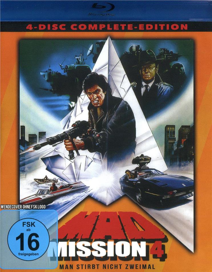 Mad Mission 4 - Man stirbt nicht zweimal (1986) Complete Edition, 2 Blu-rays + 2 DVDs