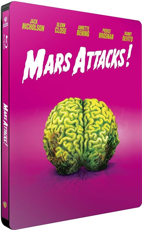 Mars Attacks! (1996) Iconic Moments Collection, Édition Limitée, Steelbook