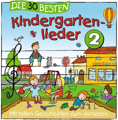 Simone Sommerland, Karsten Gl&uuml;ck & Die Kita-Fr&ouml;sche - Die 30 Besten Kindergartenlieder Vol. 2