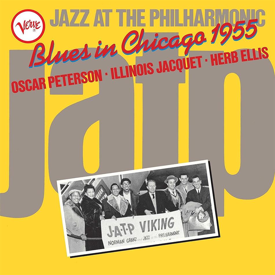 Oscar Peterson, Herb Ellis & Illinois Jacquet - Jazz At The Philharmonic: Blues In Chicago 1955 LP