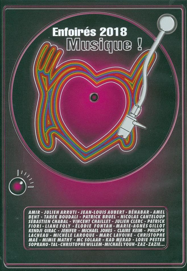 Les Enfoirés - 2018 Musique ! 2 DVD
