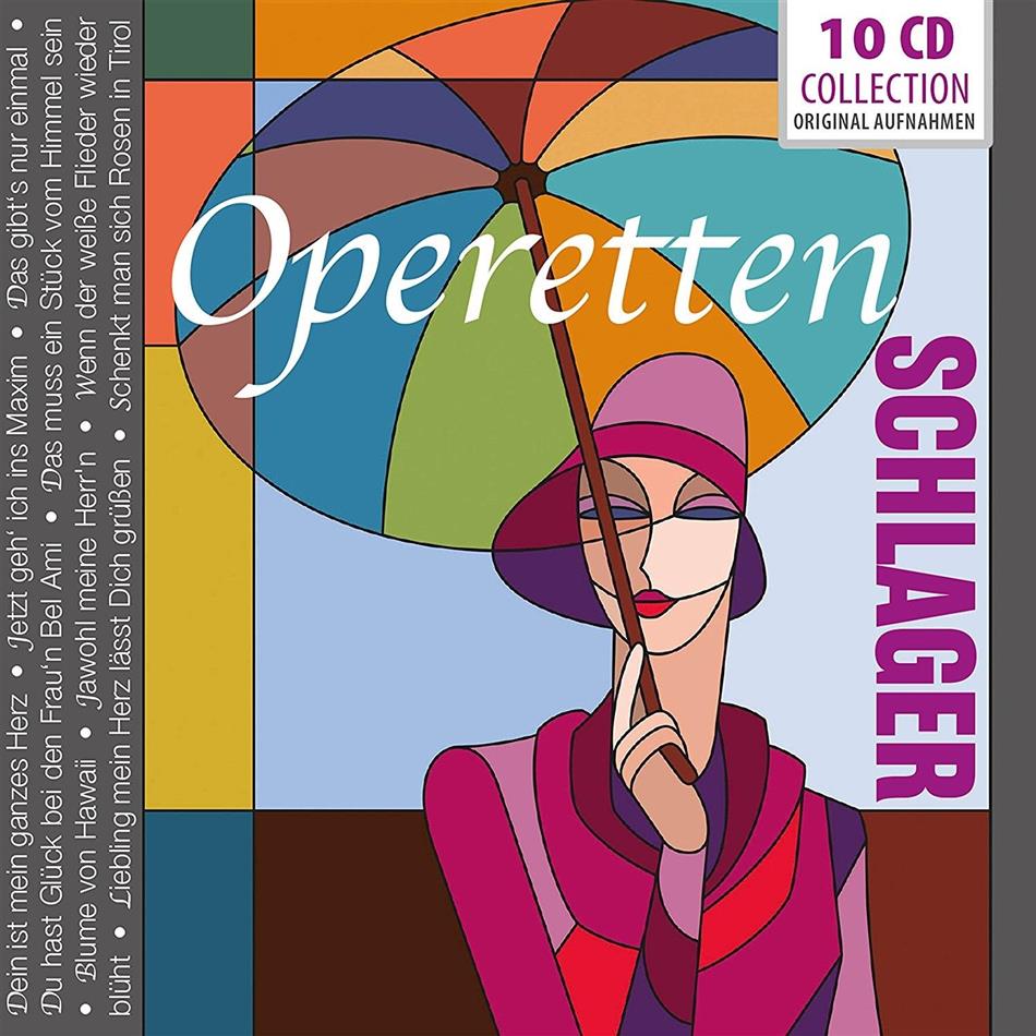 Operetten-Schlager 10 CDs