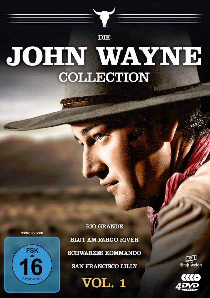 Die John Wayne Collection - Vol. 1 Filmjuwelen, 4 DVD