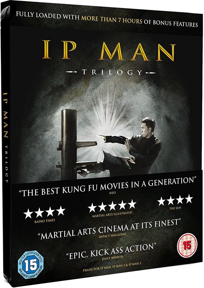 IP Man Trilogy (Steelbook) Steelbook, 3 Blu-rays