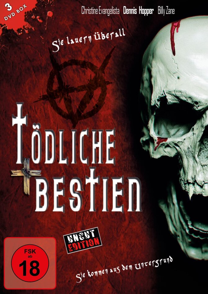 Tödliche Bestien Uncut, 3 DVDs