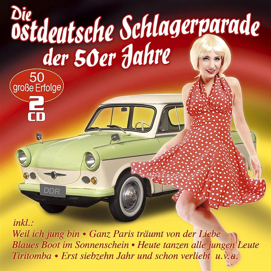 Die Ostdeutsche Schlagerparade Der 50er Jahre 2 CD