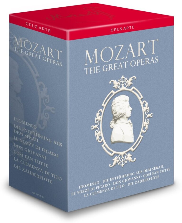 Various Artists - Mozart - The Great Operas Opus Arte, 13 DVDs