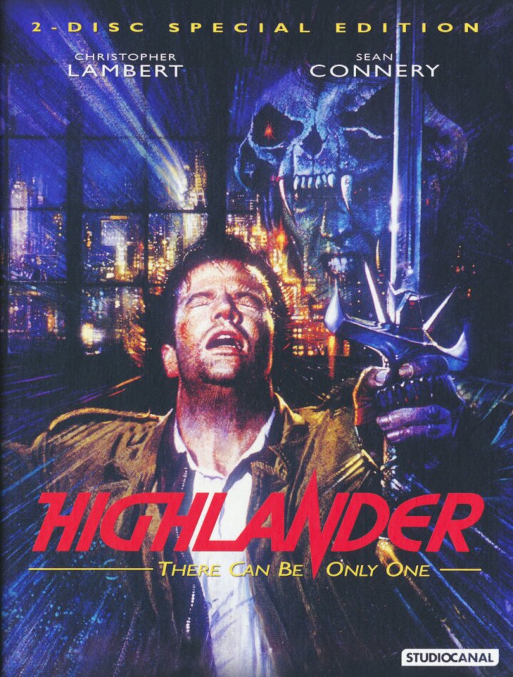 Highlander (1986) Édition 30ème Anniversaire, Édition Limitée, Mediabook, Édition Spéciale, Uncut, Blu-ray + DVD