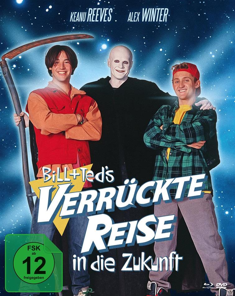 Bill + Ted's verrückte Reise in die Zukunft (1991) Limited Edition, Mediabook, Uncut, Blu-ray + 2 DVDs