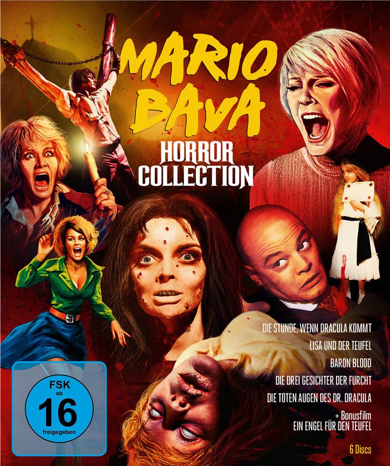 Mario Bava - Horror Collection 5 Blu-rays + DVD