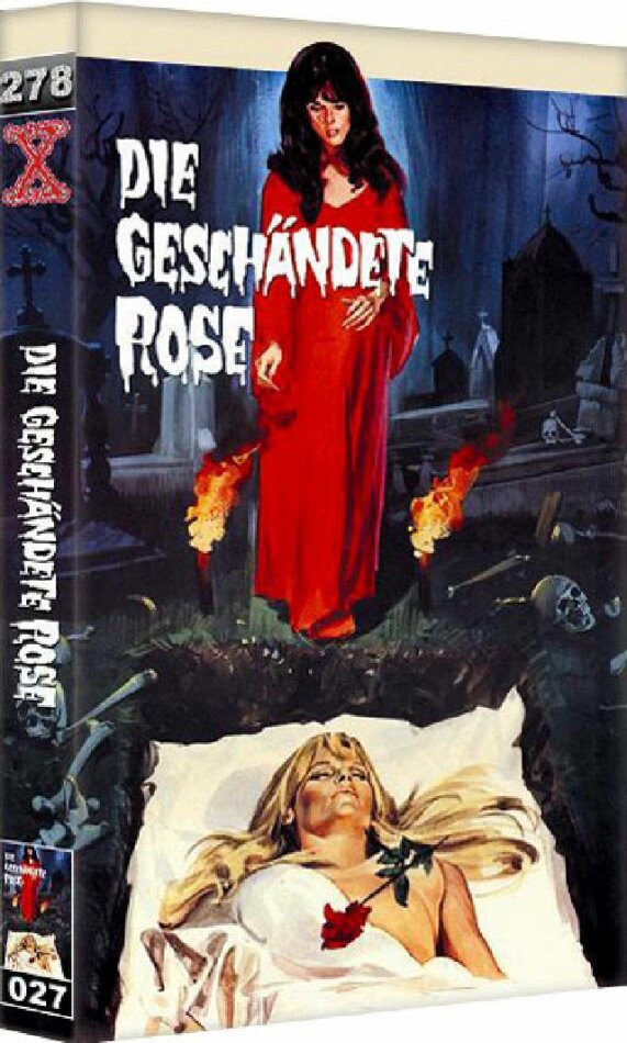 Die geschändete Rose (1970) Grosse Hartbox, Cover A, Uncut