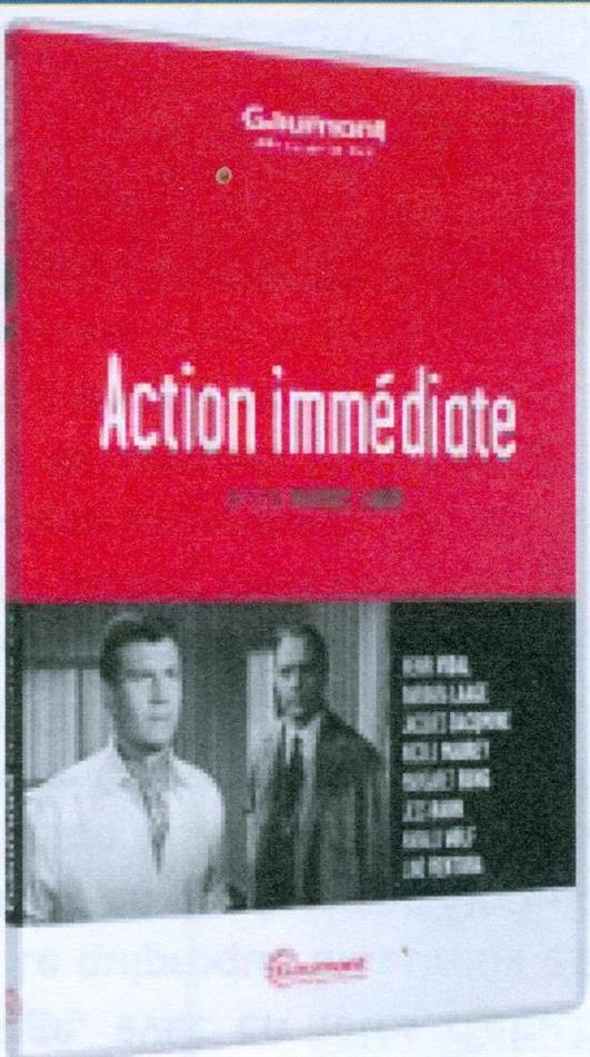 Action immédiate (1957) Collection Gaumont Découverte, n/b