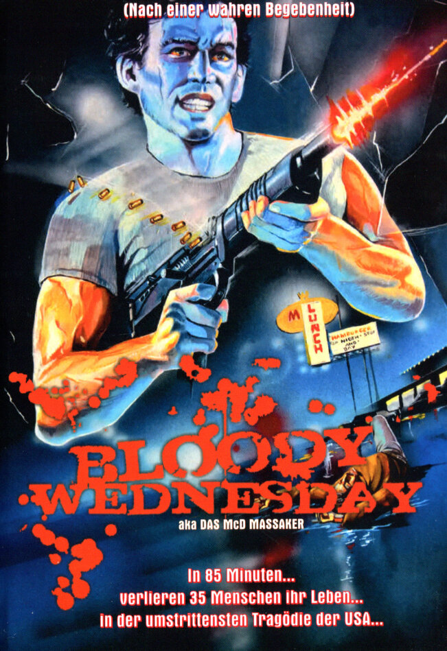 Bloody Wednesday - aka Das McD Massaker (1987) Kleine Hartbox, Cover C, Limited Edition, Uncut