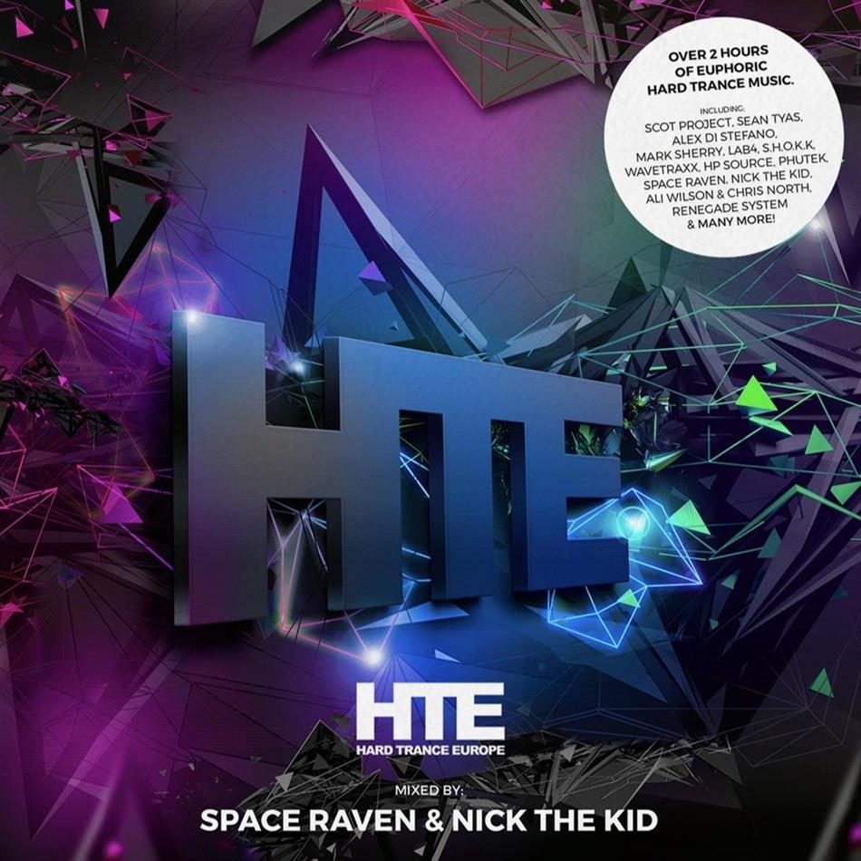 Space Raven & Nick The Kid - Hard Trance Europe Vol. 1 2 CD