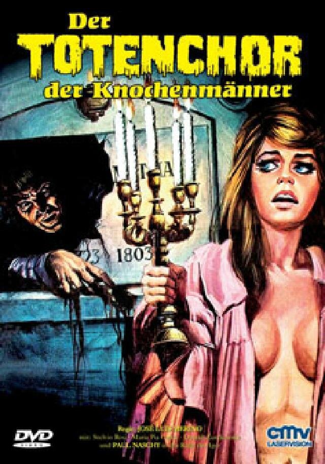 Der Totenchor der Knochenmänner (1973) Petite Hartbox, Cover B, Trash Collection, Uncut