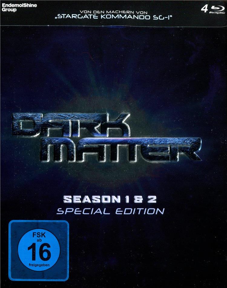 Dark Matter - Staffel 1 & 2 Limited Edition, Special Edition, Steelbox, 4 Blu-rays