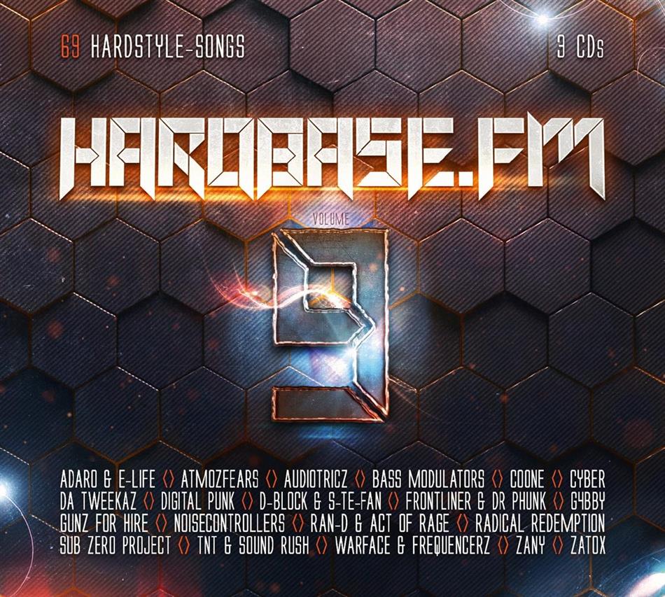 Hardbase Fm - Vol. 9 3 CDs