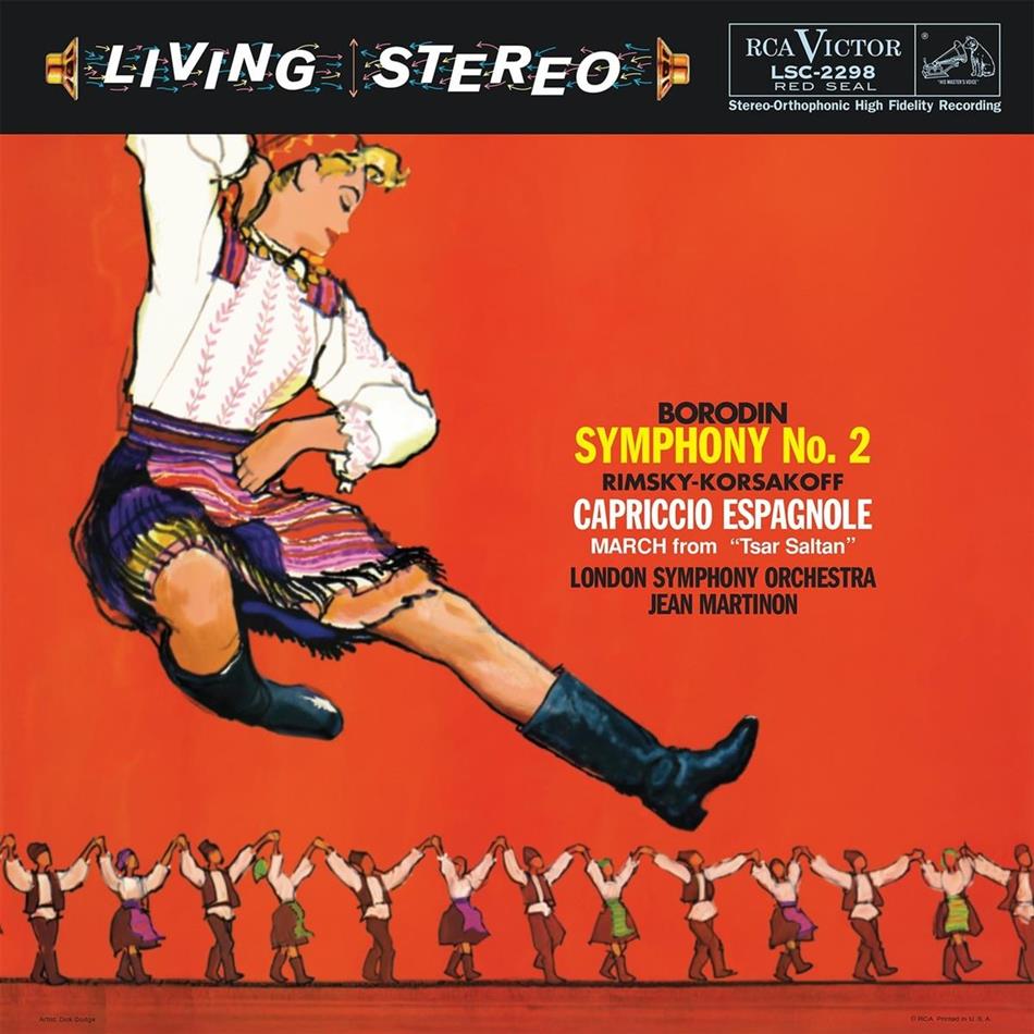 Alexander Borodin (1833-1887), Nikolai Rimsky-Korssakoff (1844-1908), Jean Martinon & The London Symphony Orchestra - Symphonie Nr. 2 / Capriccio Espagnole SACD