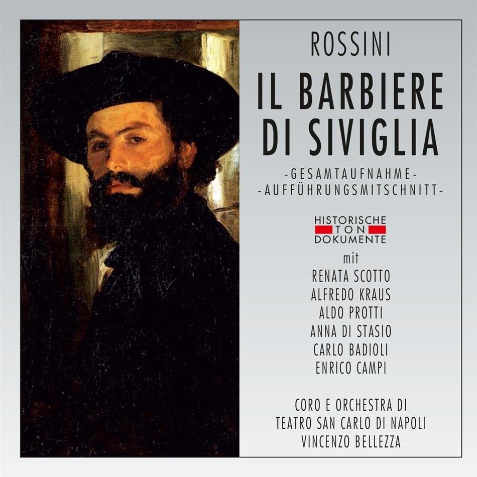 Renata Scotto, Alfredo Kraus, Gioachino Rossini (1792-1868), Vincenzo Bellezza & Coro e Orchestra del Teatro San Carlo di Napoli - Il Barbiere Di Siviglia - Aufnahme 1958 2 CDs