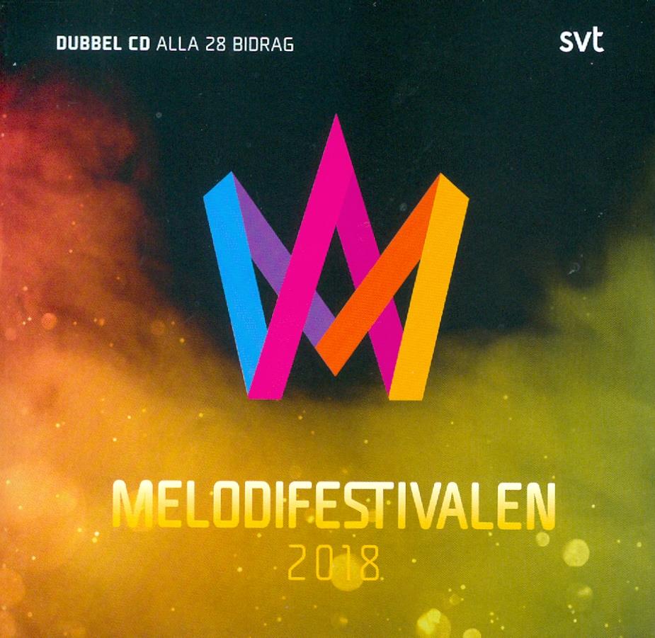 Melodifestivalen 2018 2 CDs