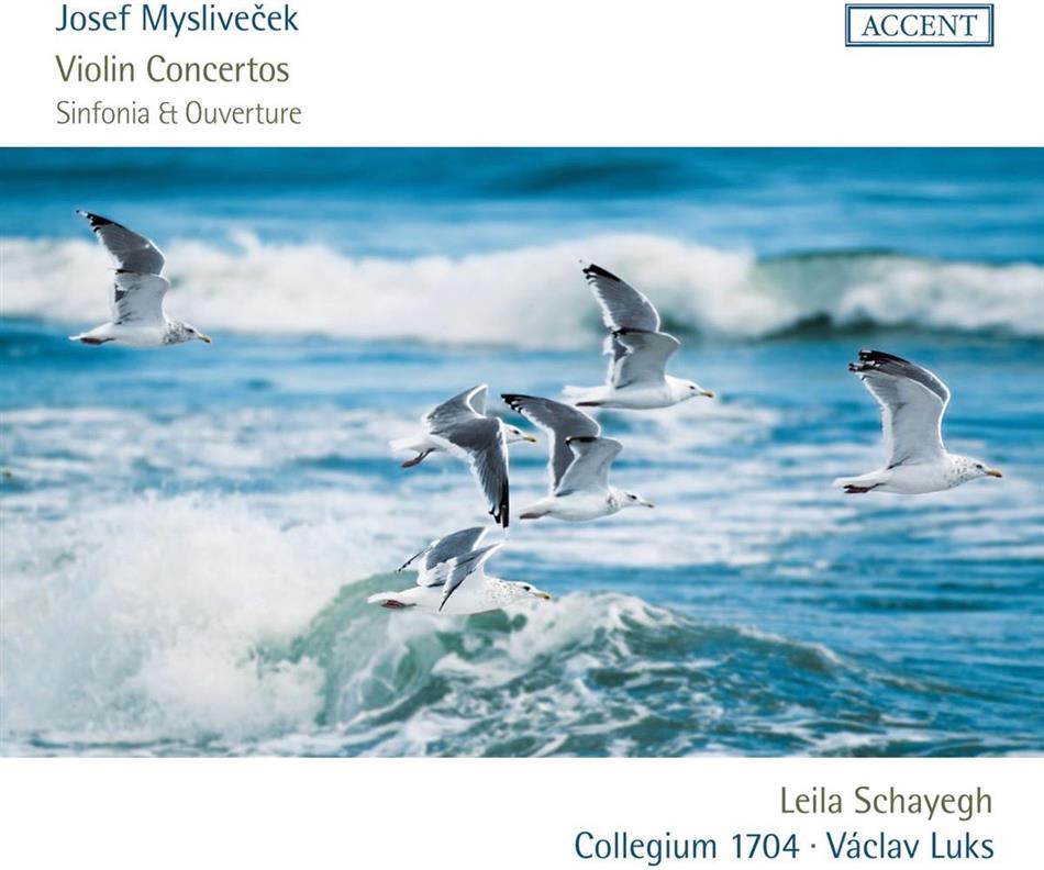 Josef Myslivecek (1737-1781), Vaclav Luks, Leila Schayegh & Collegium 1704 - Violin Concertos, Sinfonia & Ouverture