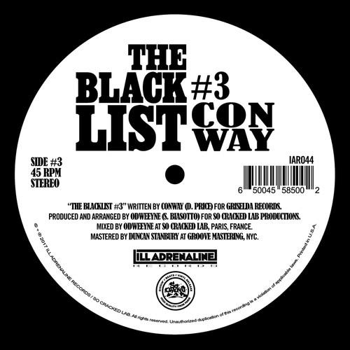 Conway, Nolan The Ninja & Odweeyne - Blacklist #3 / Blacklist #4 7" Single