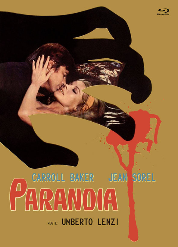 Paranoia (1970) Cover B, Eurocult Collection, Edizione Limitata, Mediabook, Blu-ray + DVD