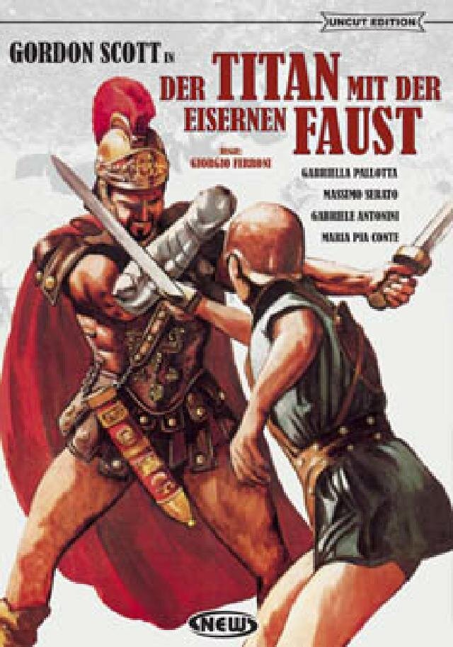 Der Titan mit der eisernen Faust (1964) Little Hartbox, Cover B, Uncut
