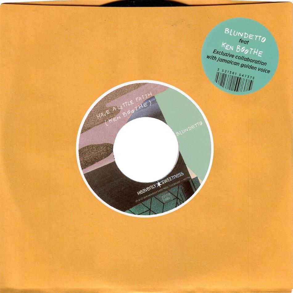 Blundetto feat. Ken Boothe - Have A Little Faith 7" Single