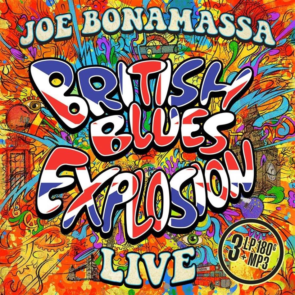 Joe Bonamassa - British Blues Explosion Live Edizione Limitata, Colored, 3 LP + Digital Copy