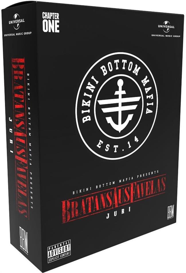 Juri - Bratans Aus Favelas Boxset, T-Shirt, 3 CDs