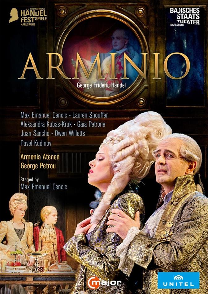 Armonia Atenea, George Petrou & Pavel Kudinov - Händel - Arminio C Major, Unitel Classica, 2 DVDs