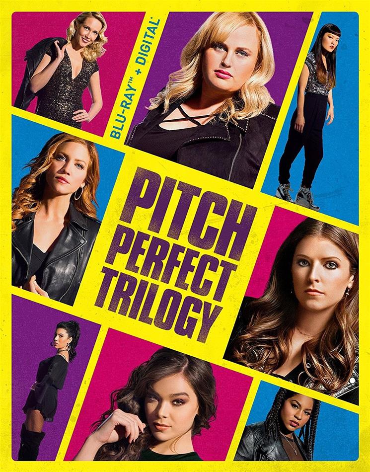 Pitch Perfect Trilogy 4 Blu-rays