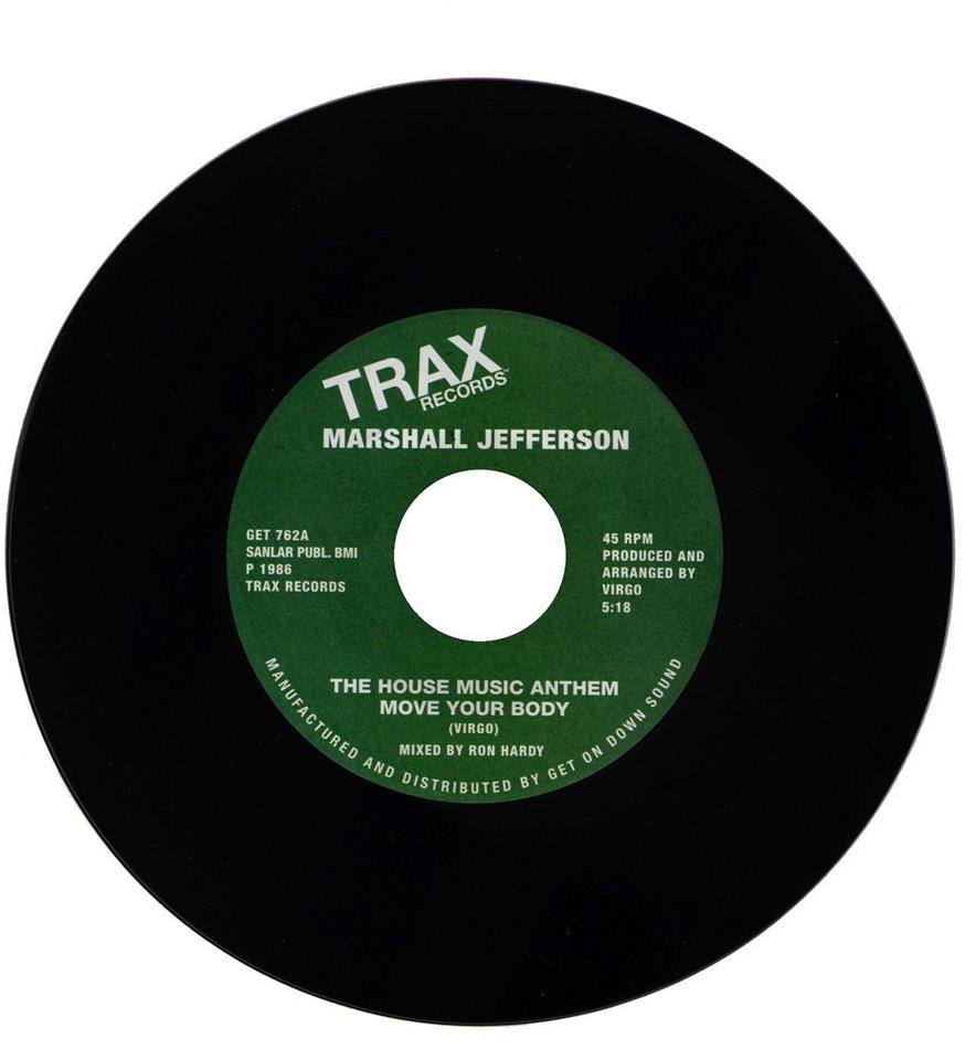 Marshall Jefferson - The House Music Anthem 7" Single