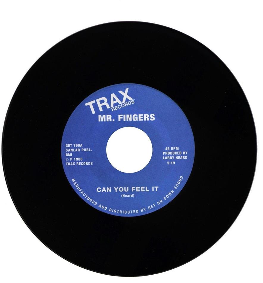 Mr. Fingers - Can You Feel It / Washing Machine 7" Single