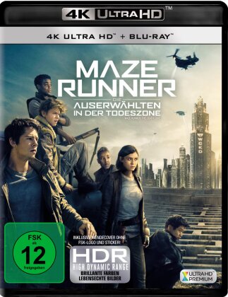 Maze Runner 3 - Die Auserw&auml;hlten in der Todeszone (2018) (4K Ultra HD + Blu-ray)