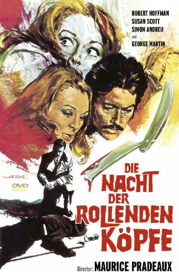 Die Nacht der rollenden Köpfe (1973) Grosse Hartbox, Cover A, Uncut