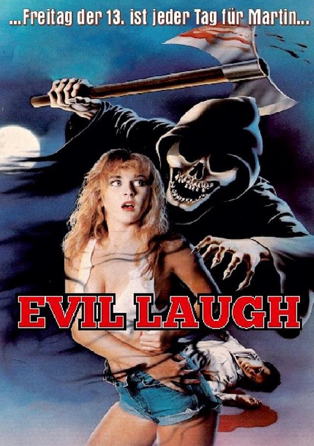 Evil Laugh (1986) Kleine Hartbox, Cover A, Limited Edition, Uncut