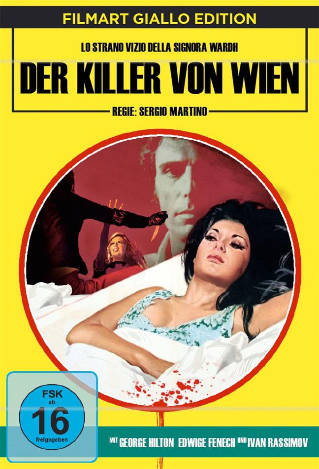 Der Killer von Wien (1971) Filmart Giallo Edition, Upgrade Edition, Unzensiert, Limited Edition, Uncut