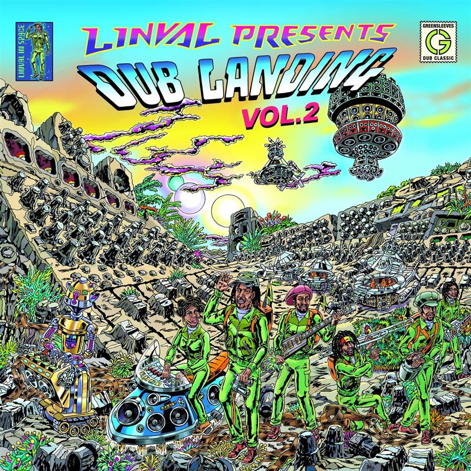 Linval Thompson - Dub Landing Vol. 2 Poster, 2 LPs