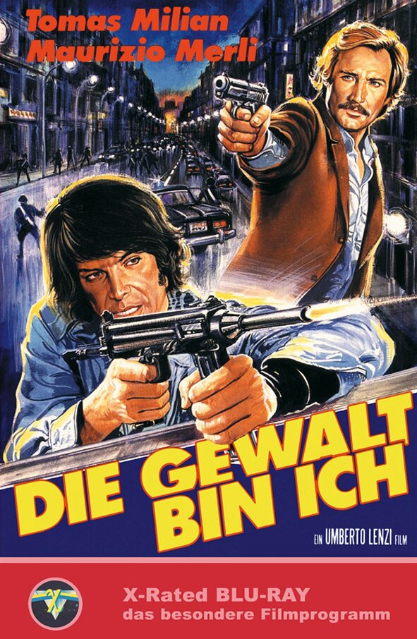 Die Gewalt bin ich (1977) Grosse Hartbox, Cover A, Edizione Limitata
