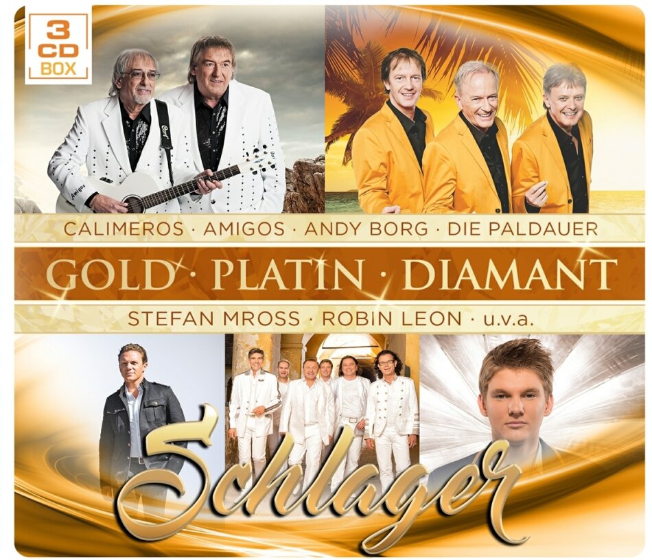 Schlager - Gold Platin Diamant 3 CD