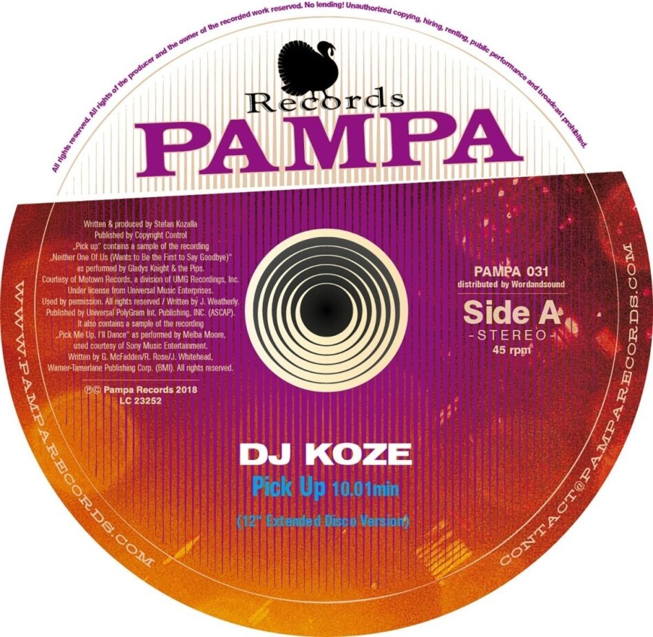 DJ Koze - Pick Up 12" Maxi