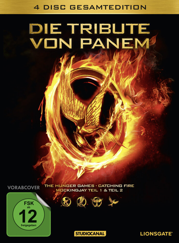 Die Tribute von Panem Edizione completa, 4 DVD